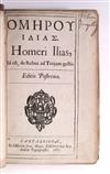 HOMER. Ilias . . . editio postrema.  1686